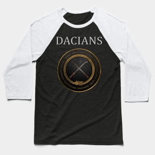 Dacia - Ancient Dacian Tribes - Draco and Falx Symbol Baseball T-Shirt